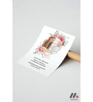 Öğretmenler Günü Çiçekli Fotoğraflı Poster, Çerçevesiz Yüksek Kalite Duvar Afişi