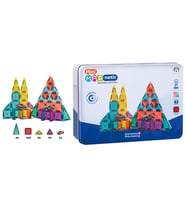 Mini Seyahat Tipi Metal Kutulu 43 Parça Magnet Oyun Seti