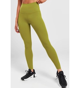 Nike Dri Fit Zenvy Gentle Support High Waisted 7/8 Leggings Kadın Yüksek Bel İç Cepli Spor Tayt Açık Yeşil