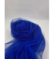LİKRALI HAYAL TÜL KUMAŞ (Saks Mavisi)