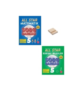 5. Sınıf All Star Matematik ve Sosyal Bilgiler Soru Bankası