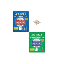 5. Sınıf All Star Matematik ve Sosyal Bilgiler Soru Bankası