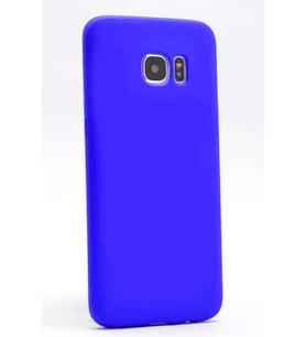 Samsung Galaxy Note 5 Uyumlu Kılıf Zore Premier Silikon Kapak (SAKS MAVI)