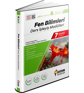 Aydın Yayınları 8. Sınıf Aydın Yayınları Fen Bilimleri Ders İşleyiş Modülleri