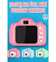 Çocuk Kamerası Dijital 1080p Hd Kaliteli Mini Fotoğraf Makinesi Profesyonel