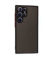 Samsung Galaxy S24 Ultra Kılıf Montreal Silikon Kapak - Siyah