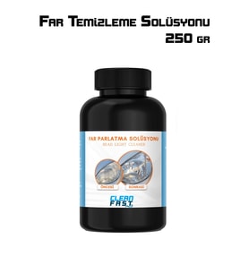 Yeni Nesil Premium Buharlı Far Temizleme Sıvısı Ve Parlatma Solüsyonu Kloroform Uyumlu 250 gr
