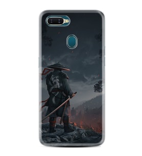 Oppo A5S A15 A16 A54 A55 A73 A74 Kılıf Desemli Silikon Warrior 1653