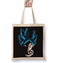 Goku Blue Bez Çanta Uzun Saplı