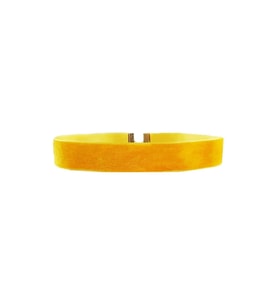 Sarı Renk Kadife Choker Kadın Kolye