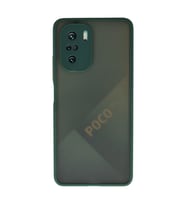 Xiaomi Poco F3 Kılıf Montreal Silikon Kapak - Yeşil