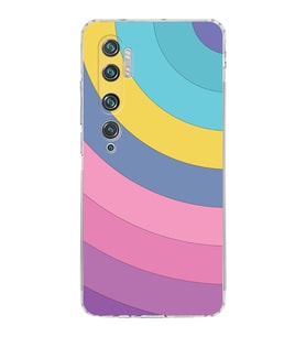 Xiaomi  Poco X3  Kamera Korumalı Kapak Renk Cümbüşü Tasarımlı Şeffaf  Kılıf