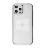 iPhone 12 Pro Max Kılıf Element Silikon - Gümüş