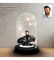 KİŞİYE ÖZEL SPOR ARABA TASARIM IŞIKLI KARİKATÜR FANUS BİBLO FN159