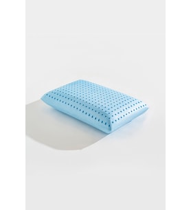 Softlife Color Terapi Hava Kanallı Mavi Ortopedik Visco Yastık 60x40x15 cm