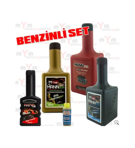 Mannbor Benzinli Seti: Bor Nano yağ katkısı+Enjektör+Motor İçi+Benzi Katkısıı 250 ml