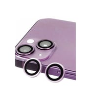 Apple İphone 14 Plus Raze Metal Kamera Lens - Mor