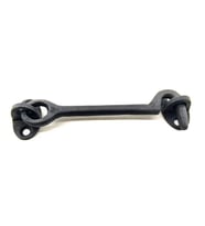 Antika Tarz Dekoratif Pirinç  Çengeli - 13cm, Oksit
