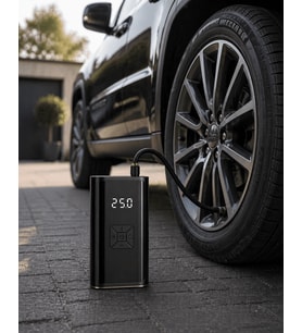 Dijital Lastik Pompası Kablosuz Ha Basma Cihazı Powerbank Destekli