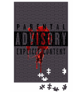 Parental Advisory Explicit Content Puzzle 240 Parça Yapboz