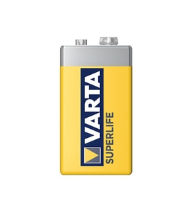 Superlife Çinko 9 Volt Pil 12 li Paket