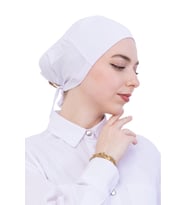 Pratik Bone Pamuklu Tesettür İç Bone, Başörtüsü İçin Hazır Viskon Şapka, Namaz Günlük Kullanım İçin