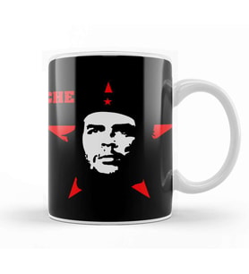 Che Guevara   Revolution Rebel Tee Gerrilla Fighter Kupa Bardak Porselen