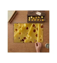 Gravyer Peyniri Görseli Tasarımı 240 parça Ahşap Puzzle Ahşap Kutuda MP01643