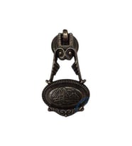 Dekoratif Zamak Sarkaç  Küçük  Kulp - 30x63mm, Eskitme, 1 Adet