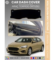 FORD FOCUS 4 (2017-2021) Torpido Örtüsü Ön Göğüs Torpido Koruma Tam Uyum Kaymaz Kolay Montaj