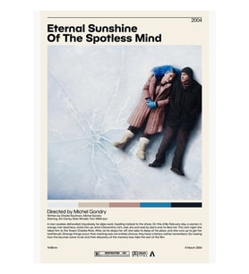 Eternal Sunshine Of The Spotless Mind Michel Gondry, Tablo Ahşap Poster Dekoratif