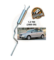 Volkswagen Polo 1.4 TDi arka susturucu egzoz arka eksoz borulu (2005-09)