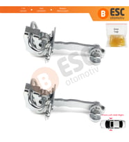 Alfa Romeo 156 932 1997-2006 Sedan Sportwagon 51799708 İçin 2 EA Ön Sağ ve Sol Kapı Gergi Yayı