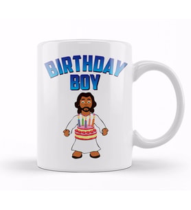 Jesus Birthday Boy Christmas Kupa Bardak Porselen