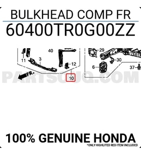 Honda Civic Ön Panel Komple Sedan 2012-  (Oem No:  60400Tr0G00Zz)
