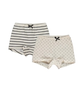 Civil Girls Puantiye 2-10 Yaş Kız Çocuk 2'li Boxer - Standart