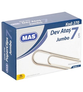 Mas Dev Ataş No:7 Büyük Ataç - 3 kutu
