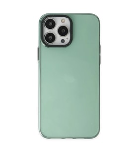 Apple İphone 14 Pro Kılıf Anka Pc Sert Metal Kapak - Yeşil