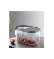 Barones 11566 Kapaklı Multi Box Saklama Kutusu 10Lt (Şeffaf)