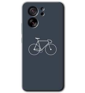 Xiaomi Mi 13T Pro Kılıf HD Desen Baskılı Arka Kapak - Bike