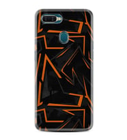 Oppo A5S A15 A16 A54 A55 A73 A74 Kılıf Desemli Silikon Zigzaglar 1651