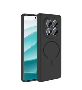 Xiaomi Redmi Note 14 Pro 5G Uyumlu Kılıf M-safe Şarj Özellikli Zore Meta Kapak