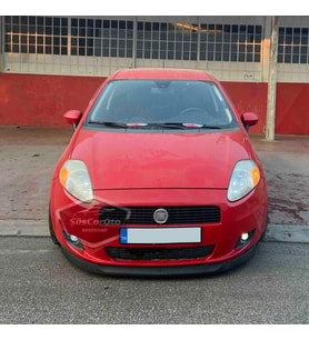 Fiat Punto 2006-2018 Uyumlu Üniversal Astra H lip Esnek Ön Lip 2 Parça Tampon Altı Dil Karlık Ön Ek