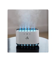 900 ML Ultrasonik Hava Nemlendirici ve Aroma Difüzörü, RGB, Sesli, 6 Spray