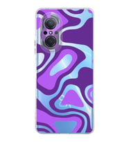 PrintiFy Huawei Nova 9SE Uyumlu Kamera Korumalı Renkli Desen Tasarımlı Şeffaf Silikon Kılıf