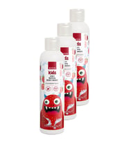 Kids 2 si 1 Arada Çocuklar İçin Çilek Kokulu Banyo ve Vücut Yıkama 200 Ml. Üçlü Set