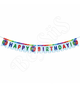 Pj Mask Temalı Happy Birthday Banner