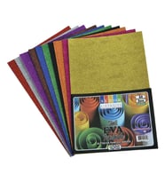 SÜDOR SK18 EVA 20X30 CM 2 MM 10'LU KARIŞIK RENK SİMLİ YAPIŞKANLI