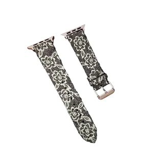 Watch 38Mm Creeper Desenli Kordon - Siyah