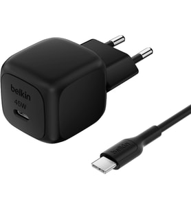 Belkin Kompakt Duvar Şarj Cihazı 45 W + Usb-C - Usb-C Kablosu, Apple Iphone 16, 15, 14, Plus, Pro, P (Çok Renkli)